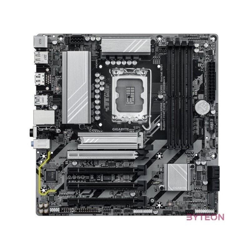 GIGABYTE B860M DS3H WIFI6E mATX Mainboard Sockel 1851 DP,HDMI