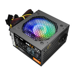 Aigo AK700 Számítógép tápegység, RGB (fekete)