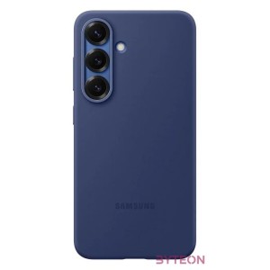 Samsung Silicone Case für Galaxy S25 blau