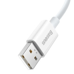 Baseus Superior Series Cable USB to USB-C, 65W, PD, 2m (white)