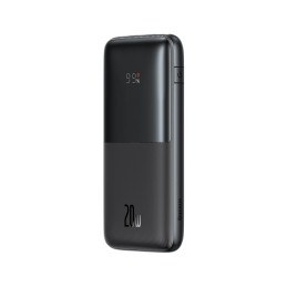 Baseus Bipow Pro Powerbank, 10000mAh, 2xUSB, USB-C, 20W (fekete)