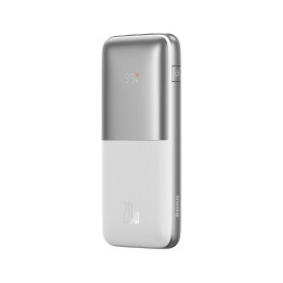 Baseus Bipow Pro Powerbank, 10000mAh, 2xUSB, USB-C, 20W (fehér)