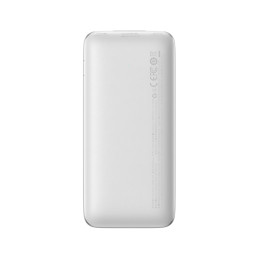 Baseus Bipow Pro Powerbank, 10000mAh, 2xUSB, USB-C, 20W (fehér)