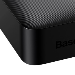 Baseus Bipow Powerbank 20000mAh, 2xUSB, USB-C, 15W (fekete)