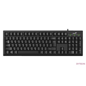 Genius KB-100 (HU, USB) - Fekete