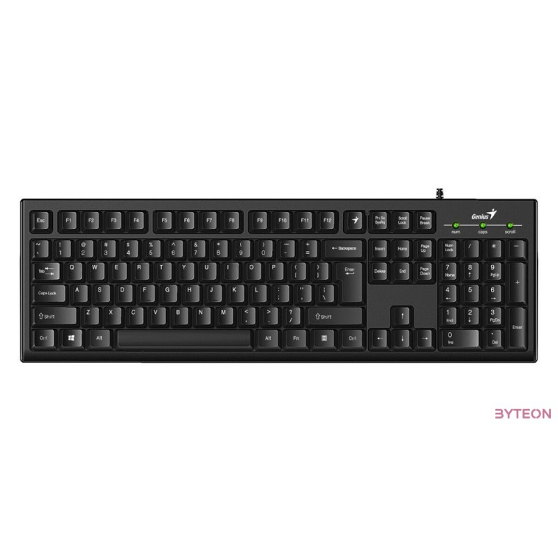 Genius KB-100 (HU, USB) - Fekete