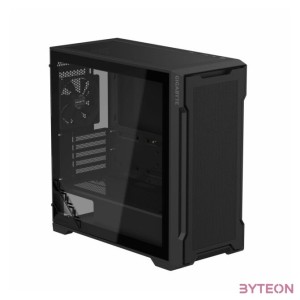 Gigabyte AORUS C102 Midi Tower Gaming Gehuse mit Glasseitenfenster