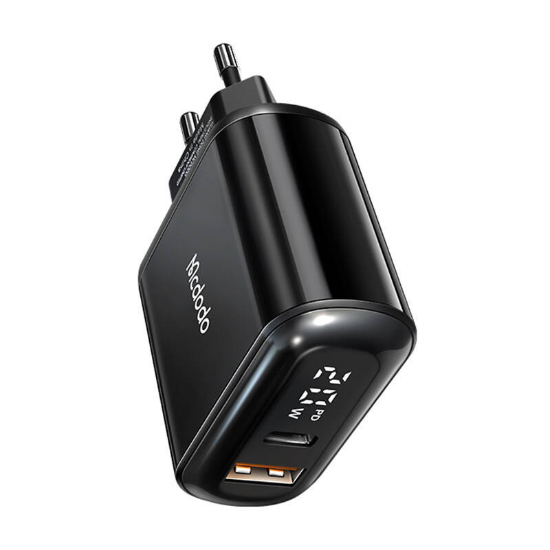 Wall charger Mcdodo CH-7170 PD 20W 2xUSB + USB-C (black)