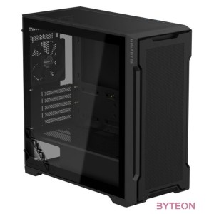 Gigabyte AORUS C102 Midi Tower Gaming Gehuse mit Glasseitenfenster