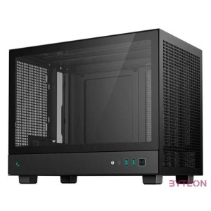 DeepCool CH160 schwarz Mini Tower Gehuse Mini-ITX Glasfenster