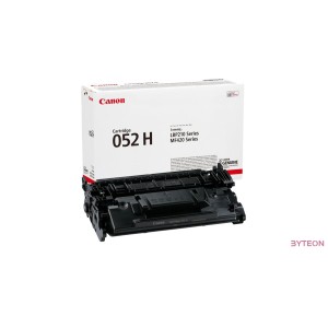 Canon 052H (CRG-052H) - Fekete