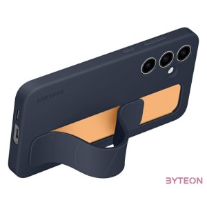 Samsung Standing Grip Case für Galaxy S24 FE blau schwarz