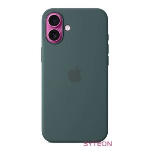 Apple Original iPhone 16 Plus Silikon Case mit MagSafe - Seegrün
