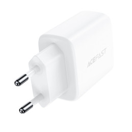 Wall Charger Acefast A25, USB + USB-C, PD 20W (white)