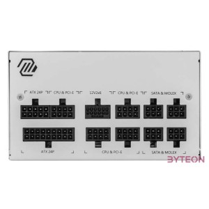 MSI MAG A850GL White 850 Watt ATX3.0 80 Gold Netzteil PCIe 5.0 120mm Lüfter