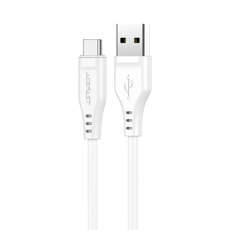 USB to USB-C Acefast C3-04 cable, 1.2m (white)