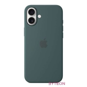 Apple Original iPhone 16 Plus Silikon Case mit MagSafe - Seegrün