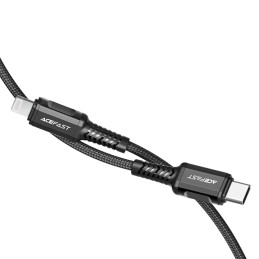 Cable USB-C to Lightning Acefast C1-01, 1.2m (black)