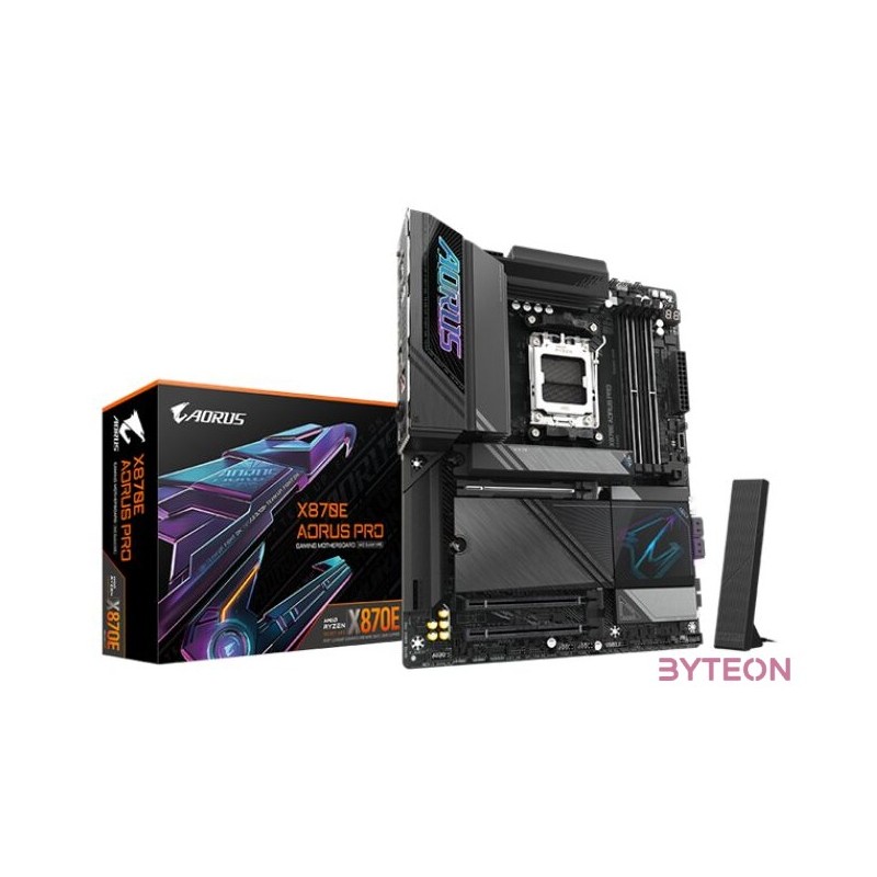 GIGABYTE X870E AORUS PRO ATX Mainboard Sockel AM5 HDMI