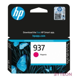 HP 937 , 4S6W3NE Original Druckerpatrone Magenta Instant Ink