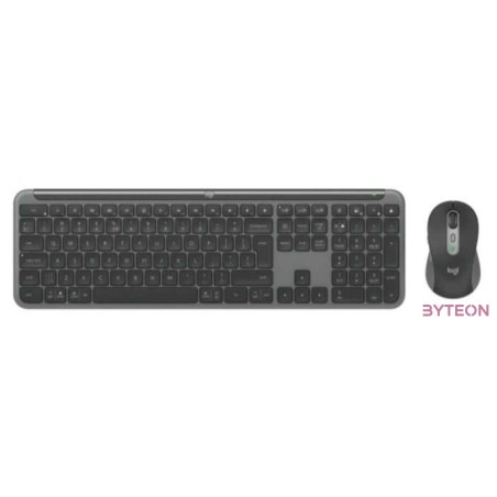 Logitech MK950 Signature Slim Combo Graphite - US- Kabellose Tastaturkombination