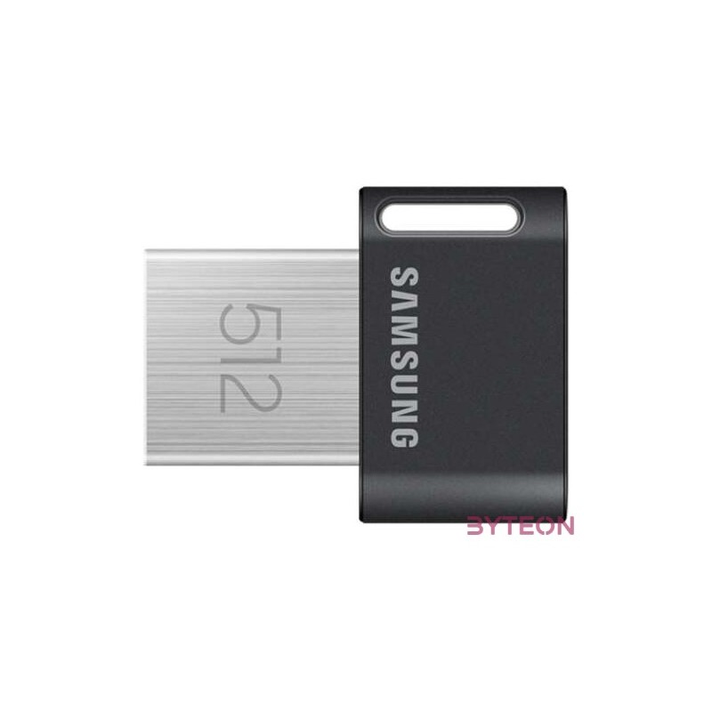 Samsung FIT Plus USB-Stick Typ-A, 512 GB mit Schlüsselring grau