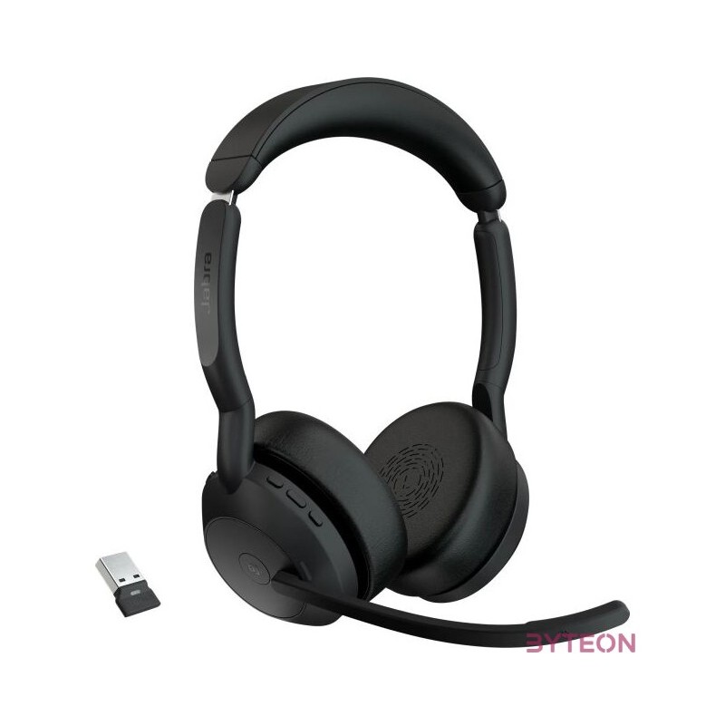 Jabra Evolve2 55 MS Stereo USB Headset schwarz USB-A