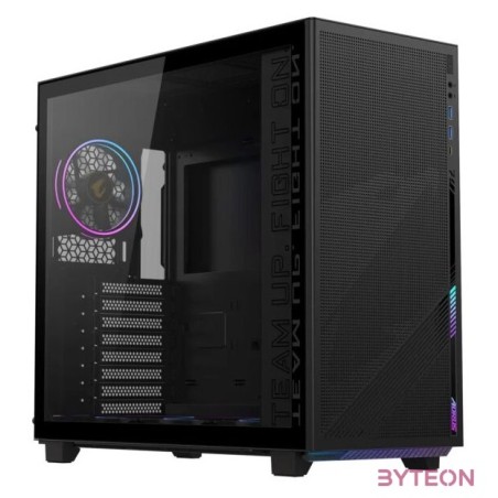 Gigabyte AORUS C400 Midi Tower Gaming Gehuse mit Glasseitenfenster