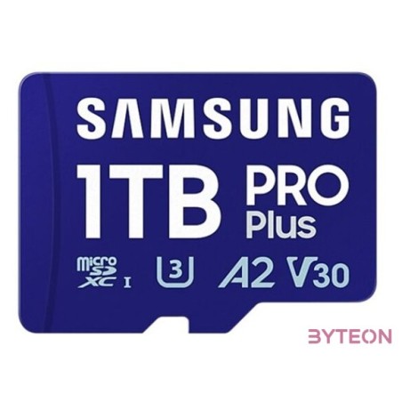 Samsung MB-MD1T0SA,EU Pro Plus 1TB microSD-Karte  SD-Adapter