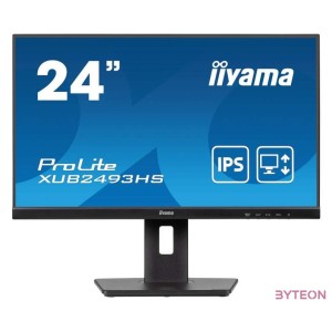 iiyama ProLite XUB2493HS-B6 60,5cm (23,8) Full HD IPS Monitor HDMI,DP Pivot