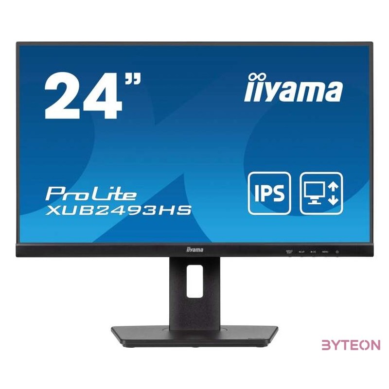 iiyama ProLite XUB2493HS-B6 60,5cm (23,8) Full HD IPS Monitor HDMI,DP Pivot