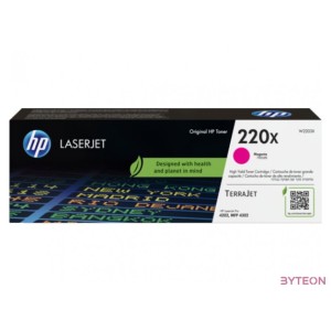 HP 220X , W2203X Original Toner Magenta für ca. 5.500 Seiten