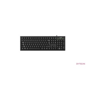 Genius KB-100 (HU, USB) - Fekete