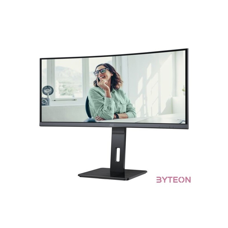 AOC CU34P3CV 86,4cm (34) UWQHD VA Monitor Curved 219 HDMI,DP,USB-C PD65W 100Hz