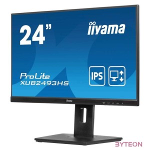 iiyama ProLite XUB2493HS-B6 60,5cm (23,8) Full HD IPS Monitor HDMI,DP Pivot