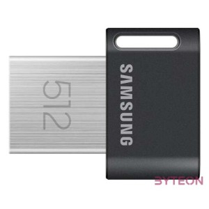Samsung FIT Plus USB-Stick Typ-A, 512 GB mit Schlüsselring grau