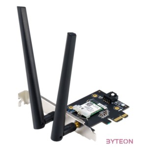 Asus PCE-BE6500 WiFi 7 PCI-E Adapter mit 2 externen Antennen