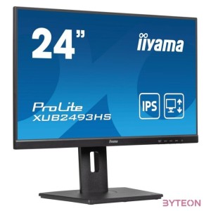 iiyama ProLite XUB2493HS-B6 60,5cm (23,8) Full HD IPS Monitor HDMI,DP Pivot