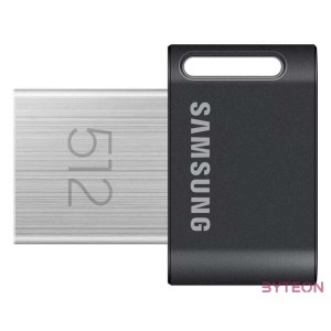 Samsung FIT Plus USB-Stick Typ-A, 512 GB mit Schlüsselring grau
