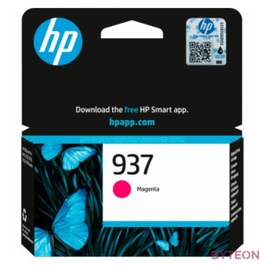 HP 937 , 4S6W3NE Original Druckerpatrone Magenta Instant Ink