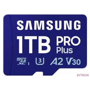 Samsung MB-MD1T0SA,EU Pro Plus 1TB microSD-Karte  SD-Adapter