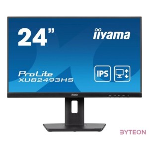 iiyama ProLite XUB2493HS-B6 60,5cm (23,8) Full HD IPS Monitor HDMI,DP Pivot