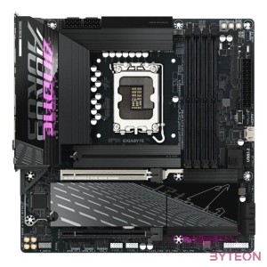 GIGABYTE B860M AORUS ELITE WIFI6E mATX Mainboard Sockel 1851 DP,HDMI