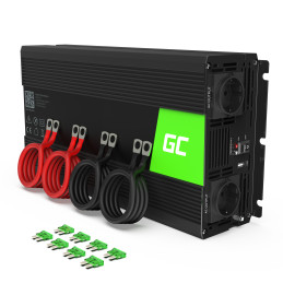 GREENCELL Car Power Inverter converter 12V to 230V 2000W/4000W Pure sine