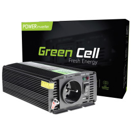 GREENCELL Car Power Inverter Converter 12V to 230V 300W/600W Pure sine