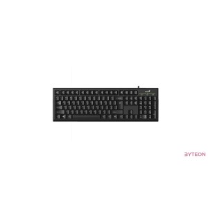 Genius KB-100 (HU, USB) - Fekete