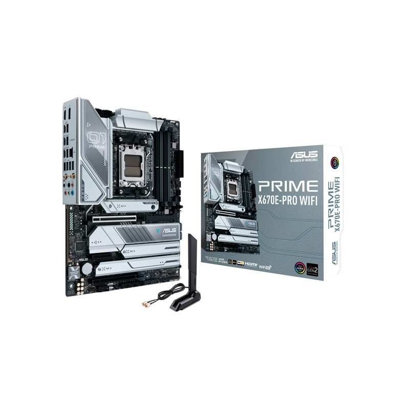 ASUS PRIME X670E-PRO WIFI AMD X670 SocketAM5 ATX alaplap