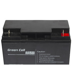 GREEN CELL Battery AGM 12V18AH