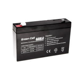 GREEN CELL Battery AGM 6V 7AH