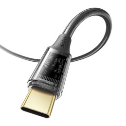 USB to USB-C cable, Mcdodo CA-2090, 6A, 1.2m (black)